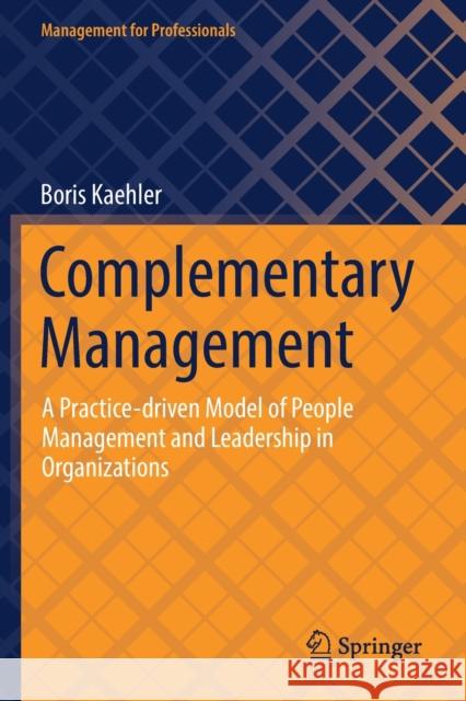 Complementary Management Boris Kaehler 9783030981655 Springer Nature Switzerland AG - książka