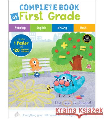 Complete Book of First Grade Carson Dellosa Education 9781483862385 Thinking Kids - książka