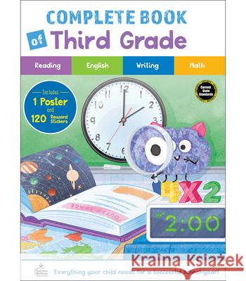 Complete Book of Third Grade Carson Dellosa Education 9781483862408 Thinking Kids - książka