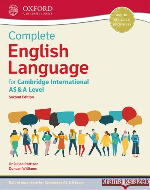 Complete English Language for Cambridge International as & a Level Pattison, Julian 9780198445760 Oxford University Press - książka