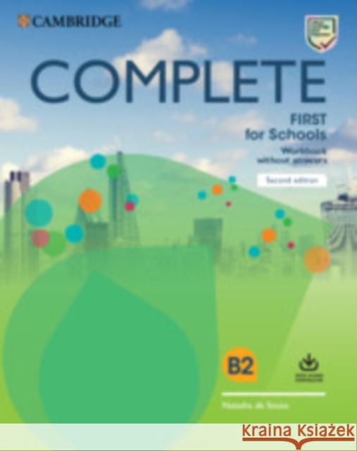 Complete First for Schools Workbook without Answers with Audio Download Natasha de Souza 9781108647427 Cambridge University Press - książka