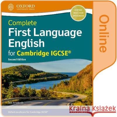 Complete First Language English for Cambridge IGCSE Arredondo, Jane 9780198428145  - książka