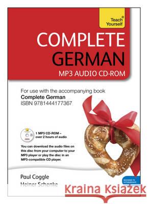 Complete German (Learn German with Teach Yourself) : MP3 CD-ROM: New edition Paul Coggle 9781444177404  - książka
