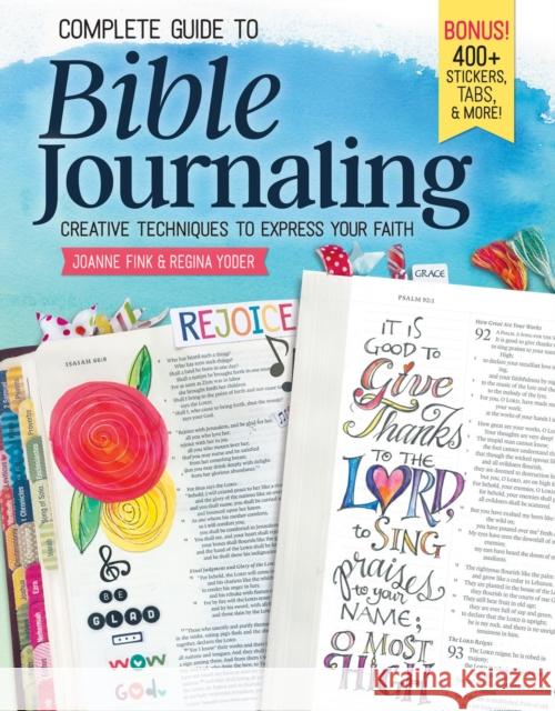 Complete Guide to Bible Journaling: Creative Techniques to Express Your Faith Regina Yoder 9781497202726 Design Originals - książka