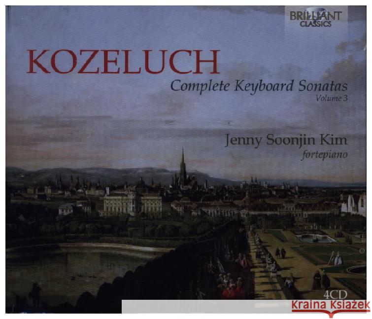 Complete Keyboard Sonatas. Vol.3, 4 Audio-CD Kozeluch, Leopold Anton 5028421958361 Brilliant Classics - książka