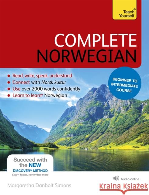 Complete Norwegian Beginner to Intermediate Course: (Book and audio support) Margaretha Danbolt-Simons 9781444195040 John Murray Press - książka
