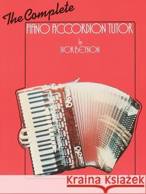 COMPLETE PIANO ACCORDIAN TUTOR Beynon 9780571526598  - książka