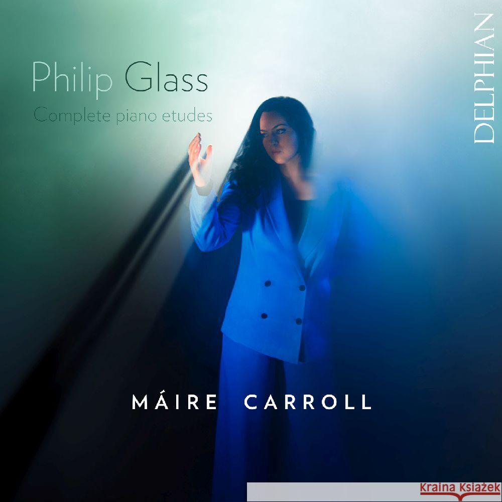 Complete Piano Etudes, 2 Audio-CDs Glass, Philip 0801918343308 Delphian - książka