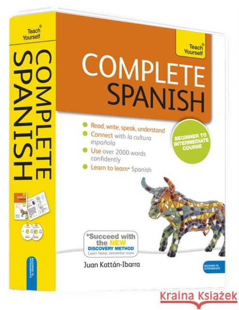 Complete Spanish (Learn Spanish with Teach Yourself) Juan Kattan-Ibarra 9781444177244 John Murray Press - książka