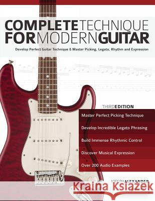 Complete Technique for Modern Guitar Joseph Alexander Tim Pettingale 9781789330748 WWW.Fundamental-Changes.com - książka