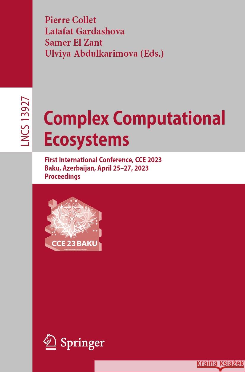 Complex Computational Ecosystems  9783031443541 Springer Nature Switzerland - książka