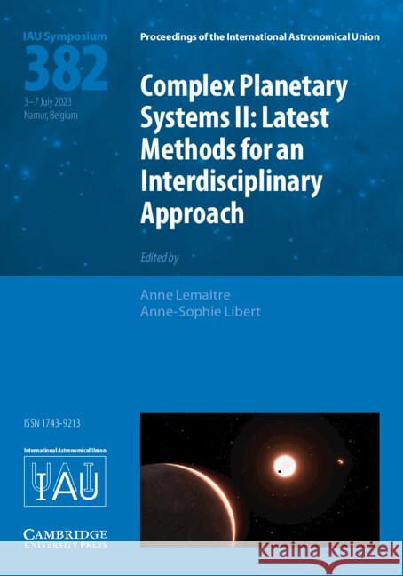 Complex Planetary Systems II (IAU S382)  9781009399050 Cambridge University Press - książka