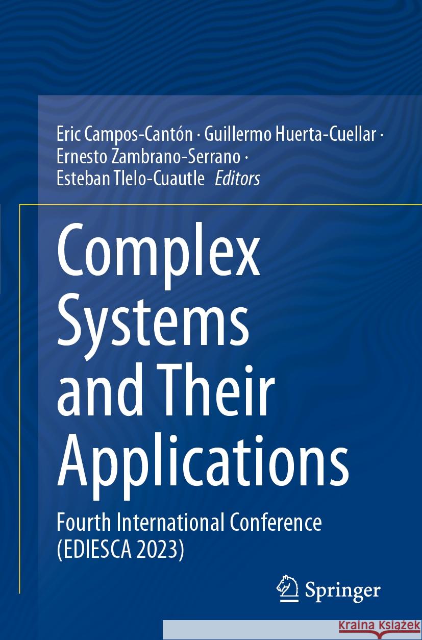 Complex Systems and Their Applications  9783031512261 Springer Nature Switzerland - książka
