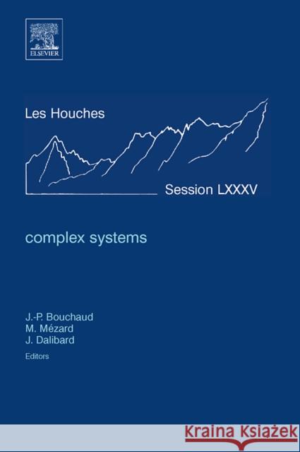 Complex Systems: Lecture Notes of the Les Houches Summer School 2006 Volume 85 Bouchaud, Jean-Philippe 9780444530066 Elsevier Science - książka