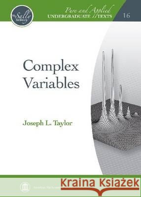 Complex Variables Joseph L Taylor 9780821869017  - książka