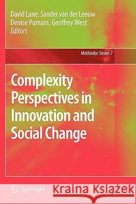 Complexity Perspectives in Innovation and Social Change Springer 9789048181797 Springer - książka