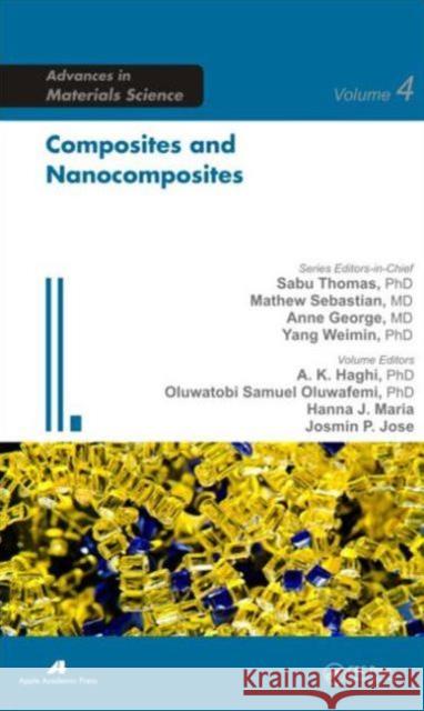 Composites and Nanocomposites Sabu Thomas Oluwatobi Samuel Oluwafemi Josmin P. Jose 9781926895284 Apple Academic Press - książka