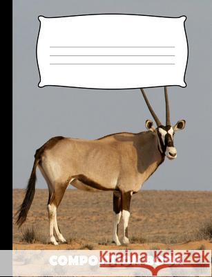 Composition Book: Antelope Composition Notebook Wide Ruled Pinnacle Novelty Publishing 9781073041893 Independently Published - książka