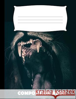 Composition Book: Lion Composition Notebook Wide Ruled Pinnacle Novelty Publishing 9781073009701 Independently Published - książka