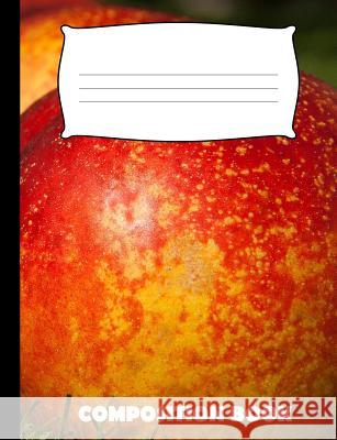 Composition Book: Peach Composition Notebook Wide Ruled Pinnacle Novelty Publishing 9781073622344 Independently Published - książka