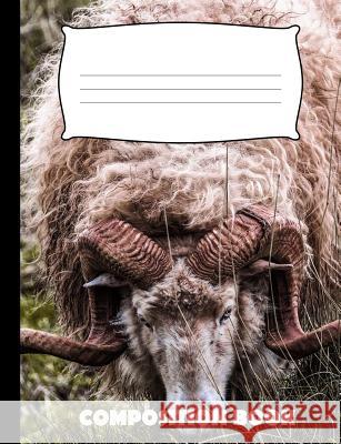 Composition Book: Ram Composition Notebook Wide Ruled Pinnacle Novelty Publishing 9781073036141 Independently Published - książka