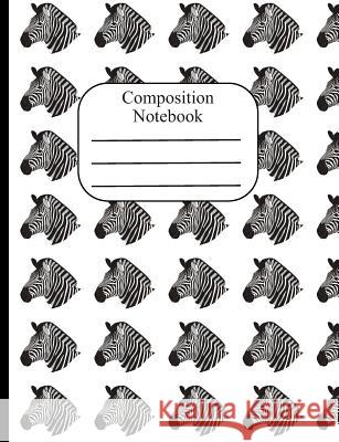 Composition Notebook: Zebra Polka Dot Wide Ruled Composition Book - 120 Pages - 60 Sheets Cute Varmint Journals 9781073424597 Independently Published - książka