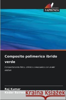 Composito polimerico ibrido verde Raj Kumar Kedar Bairwa  9786205908716 Edizioni Sapienza - książka