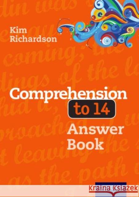 Comprehension to 14 Answer Book Geoff Barton 9780198321101  - książka