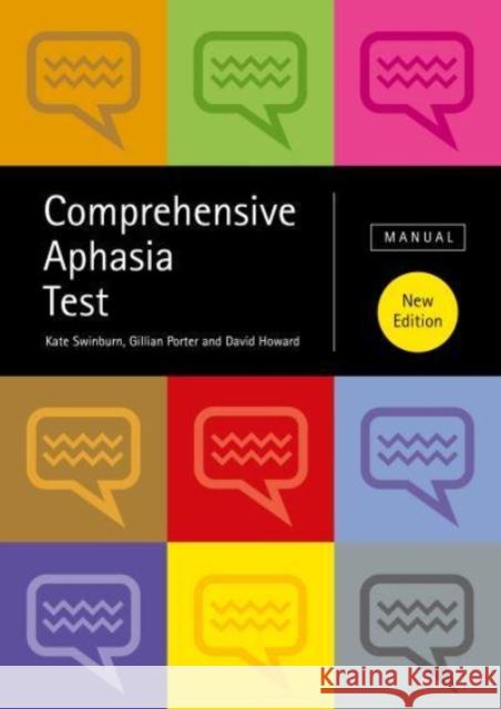 Comprehensive Aphasia Test Kate Swinburn Gillian Porter David Howard 9780367761615 Routledge - książka