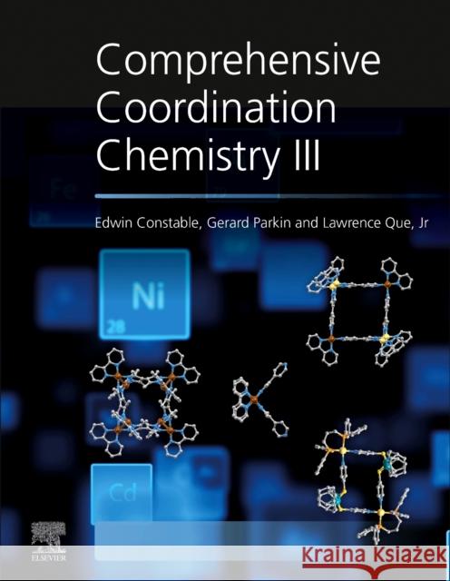 Comprehensive Coordination Chemistry III  9780081026885 Elsevier Health Sciences - książka