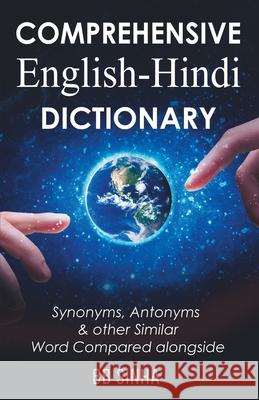 Comprehensive English-Hindi Dictionary by BB Sinha Bb Sinha 9788193238257 Invincible Publishers - książka