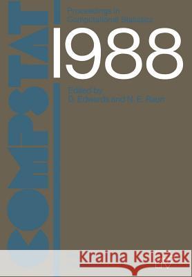 Compstat: Proceedings in Computational Statistics 8th Symposium Held in Copenhagen 1988 Edwards, David 9783790804119 Physica-Verlag - książka