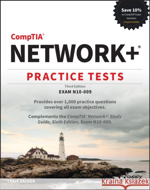 CompTIA Network+ Practice Tests: Exam N10-009 Craig Zacker 9781394239290  - książka