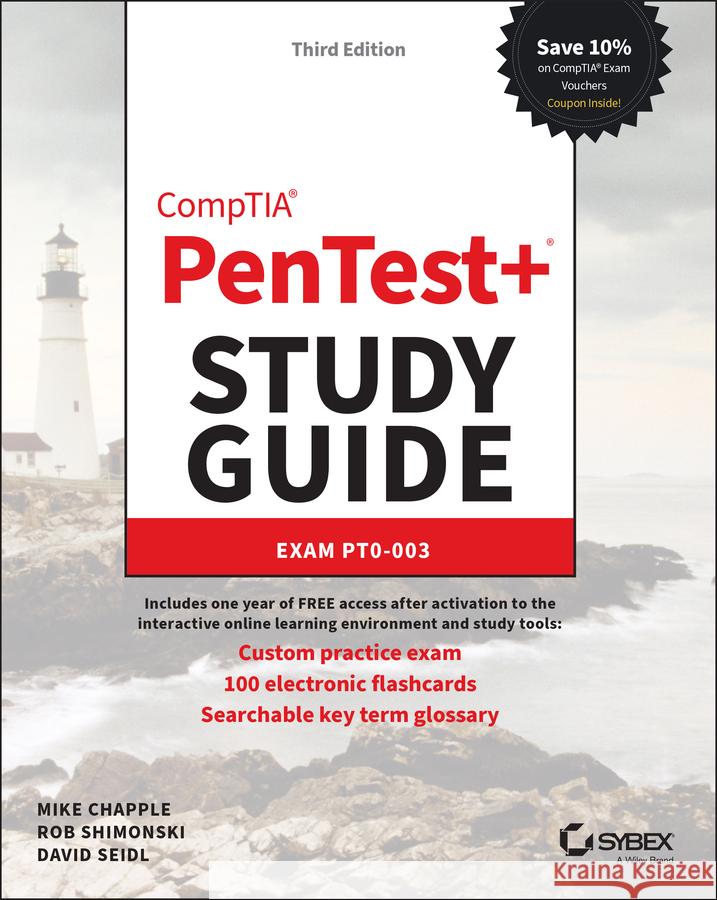 CompTIA PenTest+ Study Guide David (Miami University) Seidl 9781394285006 John Wiley & Sons Inc - książka