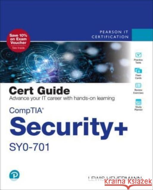 CompTIA Security+ SY0-701 Cert Guide Lewis Heuermann 9780138293086 Pearson Education - książka
