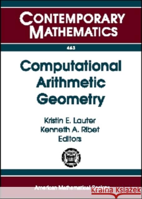 Computational Arithmetic Geometry  9780821843208  - książka