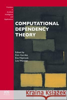 Computational Dependency Theory K. Gerdes E. Hajicova L. Wanner 9781614993513 IOS Press,US - książka