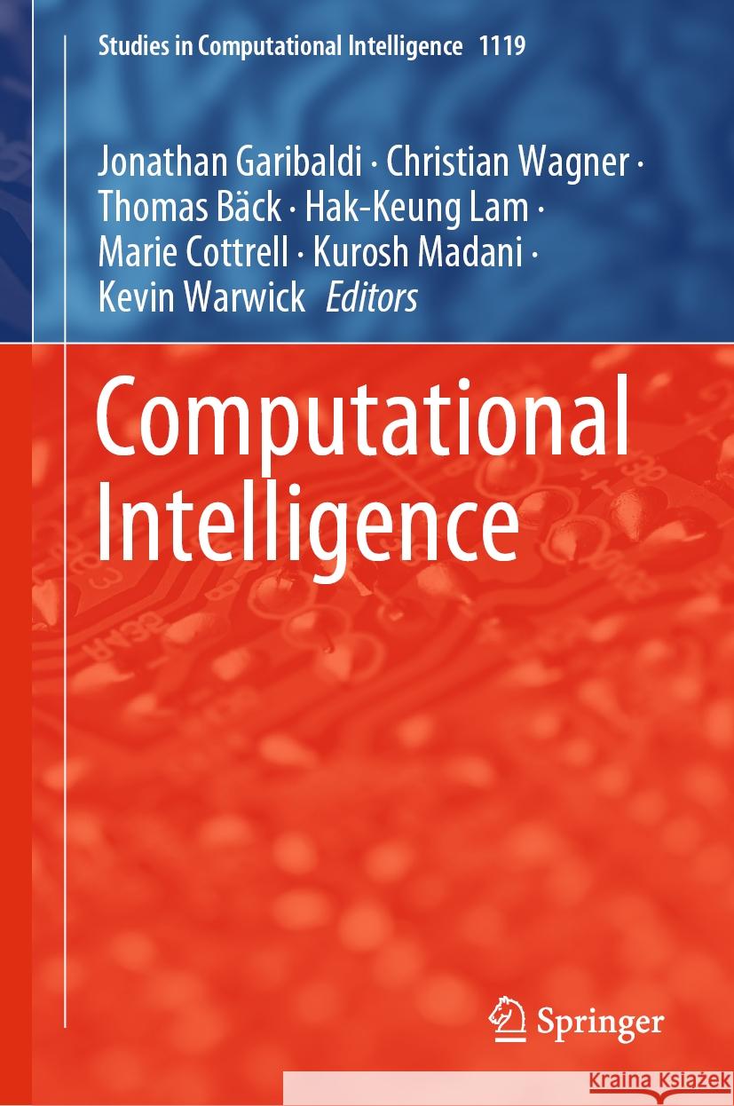 Computational Intelligence  9783031462207 Springer International Publishing - książka