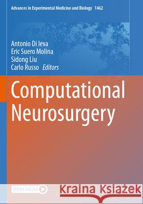 Computational Neurosurgery  9783031648946 Springer - książka