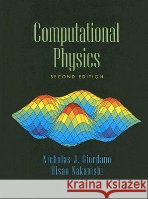 Computational Physics Nicholas Giordano 9780131469907  - książka
