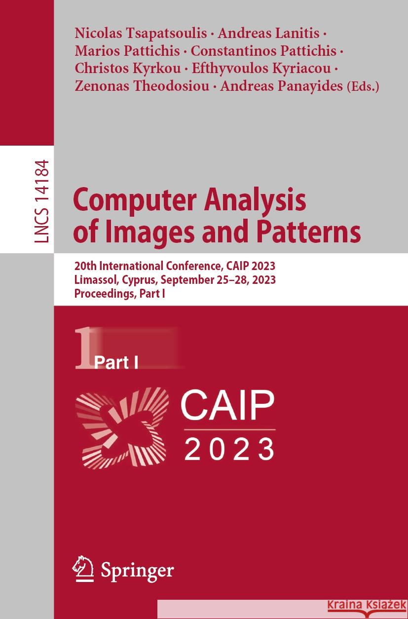 Computer Analysis of Images and Patterns  9783031442360 Springer Nature Switzerland - książka