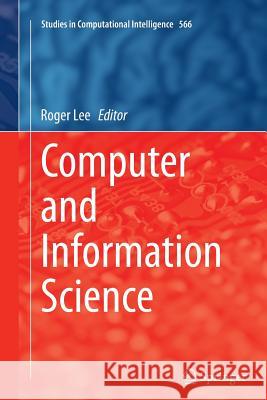 Computer and Information Science Roger Lee 9783319361727 Springer - książka