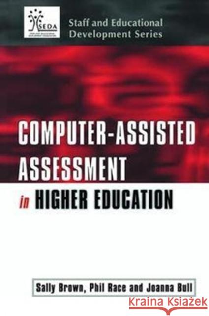 Computer-Assisted Assessment of Students Sally Brown 9781138421387 Routledge - książka