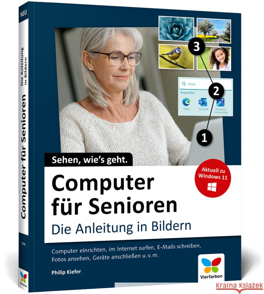 Computer für Senioren Kiefer, Philip 9783842110304 Vierfarben - książka