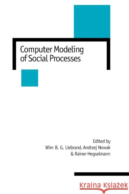 Computer Modelling of Social Processes  9780761954248 SAGE PUBLICATIONS LTD - książka