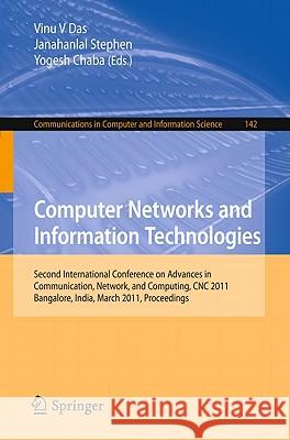 Computer Networks and Information Technologies Das, Vinu V. 9783642195419 Not Avail - książka