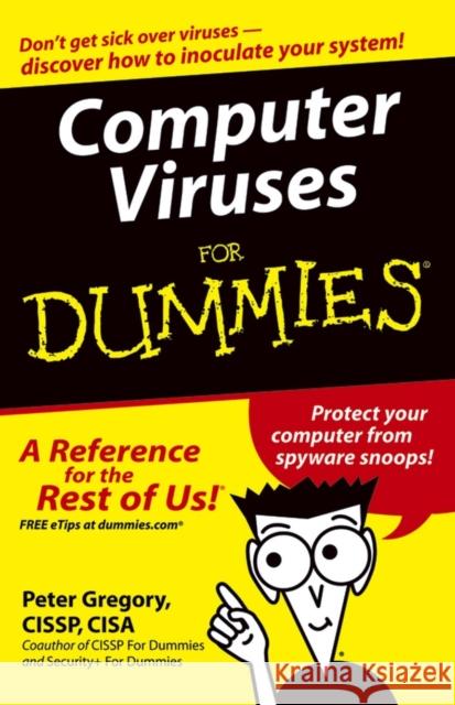 Computer Viruses for Dummies Gregory, Peter H. 9780764574184  - książka