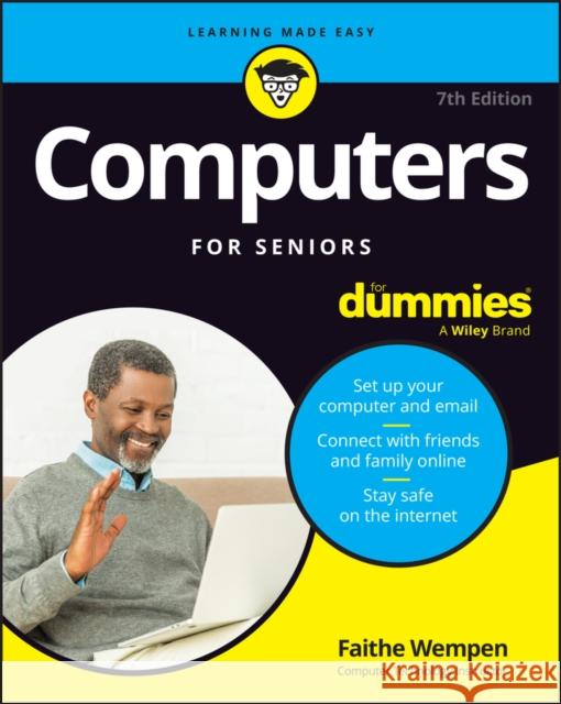 Computers For Seniors For Dummies Faithe (Computer Support Technician and Trainer) Wempen 9781394278312 John Wiley & Sons Inc - książka