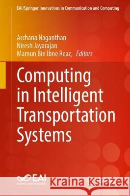 Computing in Intelligent Transportation Systems  9783031386688 Springer International Publishing - książka
