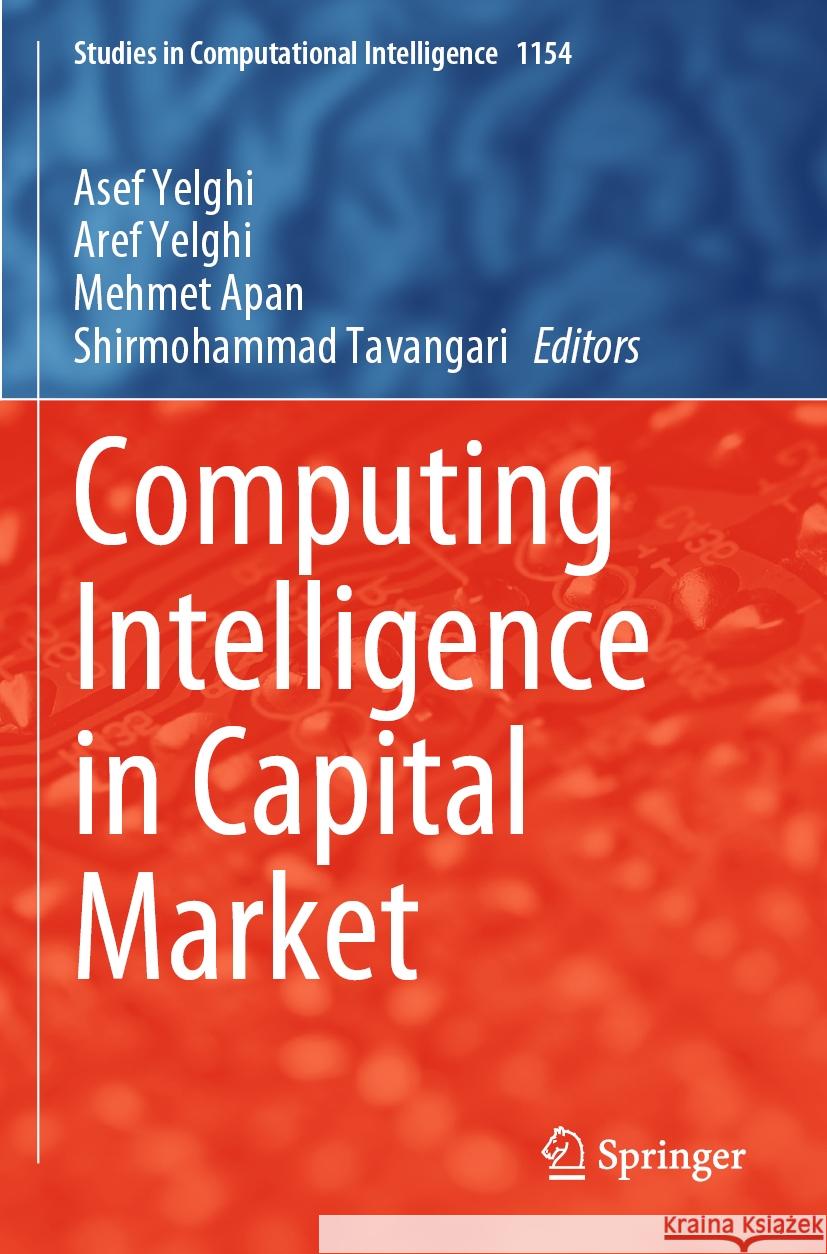Computing Intelligence in Capital Market  9783031577109 Springer Nature Switzerland - książka